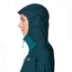 Mountain Hardwear Kor AirShell Hybrid Hooded Jacket - Womens, Dark Marsh/Jack Pine, XL, 190423053452