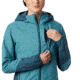 Mountain Hardwear Kor Cirrus Hybrid Hoody - Womens, Washed Turq, Extra Small, 1879911447-XS