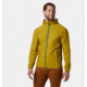 Mountain Hardwear Kor Preshell Hoody - Mens, Dark Citron, Medium, 1828211358-M