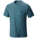 Mountain Hardwear Logo Graphic Short Sleeve T - Men's-Heather Cloudburst-X-Large