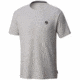 Mountain Hardwear Logo Graphic Short Sleeve T - Men's-Heather Grey Ice-Small