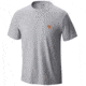 Mountain Hardwear Logo Graphic Short Sleeve T - Men's-Heather Steam-X-Large