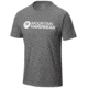Mountain Hardwear Logo Graphic Short Sleeve T - Mens-Heather Titanium-X-Large