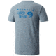 Mountain Hardwear Logo Graphic Short Sleeve T-Shirt - Men's, Heather Blue Granite, XXL 1764091405-XXL