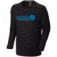 Mountain Hardwear MHW Graphic Long Sleeve T - Men's-Black-Small