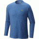 Mountain Hardwear MHW Logo Graphic Long Sleeve T - Men's-Heather Nightfall-Small