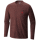 Mountain Hardwear MHW Logo Graphic Long Sleeve T - Men's-Heather Redwood-X-Large