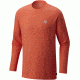 Mountain Hardwear MHW Logo Graphic Long Sleeve T - Men's-Heather State Orange-Medium