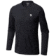 Mountain Hardwear MHW Logo Long Sleeve T - Mens, Black, Extra Large, 1817791010-XL