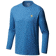 Mountain Hardwear MHW Logo Long Sleeve T - Mens, Heather Nightfall Blue, Small, 1817791489-S