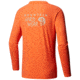 Mountain Hardwear MHW Logo Long Sleeve T - Mens, Heather State Orange, Medium, 1817791843-M