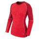 Mountain Hardwear Micro Power Stretch Long Sleeve Crew - Women's-Red/Thunderbird Red-Small