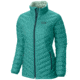 Mountain Hardwear Micro Ratio Down Jacket - Women's-Glacier Green-Large