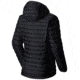 Mountain Hardwear Micro Ratio Hooded Down Jacket, Black, XL, 1677081090-XL