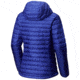 Mountain Hardwear Micro Ratio Hooded Down Jacket, Blue Print, L, 1677081516-L
