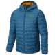 Mountain Hardwear Micro Ratio Hooded Down Jacket - Men's-Phoenix Blue/Underbrush-Medium