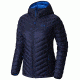 Mountain Hardwear Micro Ratio Hooded Down Jacket - Women's-Indigo Blue-X-Small