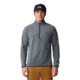 Mountain Hardwear Microchill 1/4 Zip Pullover - Men's, Volcanic Heather, XS, 2104711-007-XXL
