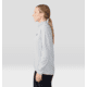 Mountain Hardwear Microchill 1/4 Zip Pullover - Womens, Glacial Heather, Large, 2048281097-L