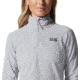 Mountain Hardwear Microchill 2.0 Zip T - Womens, Glacial Heather, Large, 1677371097-GL