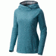 Mountain Hardwear Microchill Lite Pullover Hood - Women's, Lakeshore Blue, XL 1677621328-XL