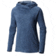 Mountain Hardwear MicroChill Lite Pullover Hoody - Womens, Zinc, Small, 1677621492-S