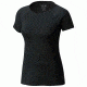 Mountain Hardwear Mighty Stripe Short Sleeve T-Shirt - Women's, Stealth Grey, XL 1708341006-XL