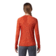 Mountain Hardwear Mighty Stripe Long Sleeve T - Womens, Dark Clay, Extra Small, 1847611840-XS