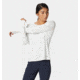 Mountain Hardwear Mighty Stripe Long Sleeve T - Womens, Fogbank, Small, 1847611102-S