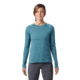 Mountain Hardwear Mighty Stripe Long Sleeve T - Womens, Washed Turq, Medium, 1847611447-M