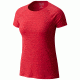 Mountain Hardwear Mighty Stripe Short Sleeve T-Shirt - Women's, Mountain Berry, M 1708341672-M