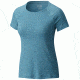 Mountain Hardwear Mighty Stripe Short Sleeve T - Women's-Shasta-Small
