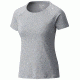 Mountain Hardwear Mighty Stripe Short Sleeve T - Women's-Steam-Large