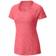 Mountain Hardwear Mighty Stripe Short Sleeve T - Women's-Paradise Pink-Medium