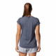 Mountain Hardwear Mighty Stripe Short Sleeve Top - Womens, Blue Slate, Large, 2027951417-Blue Slate-L