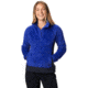 Mountain Hardwear Monkey Fleece Pullover - Womens, Blue Print, Large, 1824781516-L