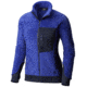 Mountain Hardwear Monkey Woman Fleece Jacket, Blue Print, M, 1824771516-M