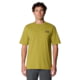 Mountain Hardwear Box Logo Short Sleeve Shirt - Men's, Bright Fatigue, S, 2142571-331-S