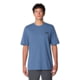 Mountain Hardwear Box Logo Short Sleeve Shirt - Men's, Adriatic Blue, S, 2142571-444-S