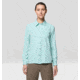 Mountain Hardwear Canyon Long Sleeve Shirts - Women's, Icy Teal, M, 2110541-320-M