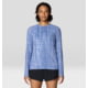 Mountain Hardwear Crater Lake Long Sleeve Top - Women's, Best Coast Blue Prismatic Print, XS, 1982721-448-XS