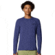 Mountain Hardwear Crater Lake Long Sleeve Top - Men's, Lapis Dusk, M, 190423016914