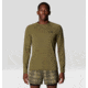 Mountain Hardwear Crater Lake Long Sleeve Tops - Men's, Combat Green, M, 1982421-353-M