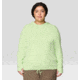 Mountain Hardwear Crater Lake LS Hoody - Women's Extended, Frozen In Lime, 3X, 1829682-386-3X