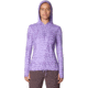 Mountain Hardwear Crater Lake LS Hoody - Women's Extended, Harbor Violet Prismatic Print, 2X, 1829682-561-2X
