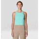 Mountain Hardwear Mountain Stretch Tanklette Top - Women's, Icy Teal, M, 2149221-320-M