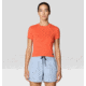 Mountain Hardwear Peak Knit Short Sleeve Shirt - Women's, Aspect, L, 2113451-640-L