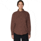 Mountain Hardwear Plusher Relaxed Long Sleeve Flannel - Women's, Carob Heather, L, 2129691219-219-L