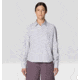 Mountain Hardwear Sun Drift Cooling Long Sleeve Shirt - Women's, Grey Ice, L, 2149161-063-L