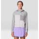 Mountain Hardwear Wind Veil Hooded Jacket - Women's, Half Moon Grey, City Fog, Approaching St, L, 2146771-059-L